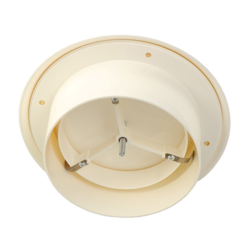 100-150mm 질량 HVAC 공기 도로를 위한 플라스틱 공기 배기가스/공급 밸런트 기계적 수명 3년