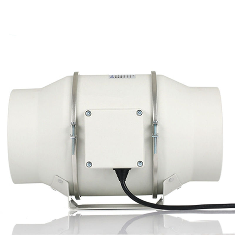 240V 전압 흰색 고공류 10 인치 산업 환기 배기가스 120MM 팬