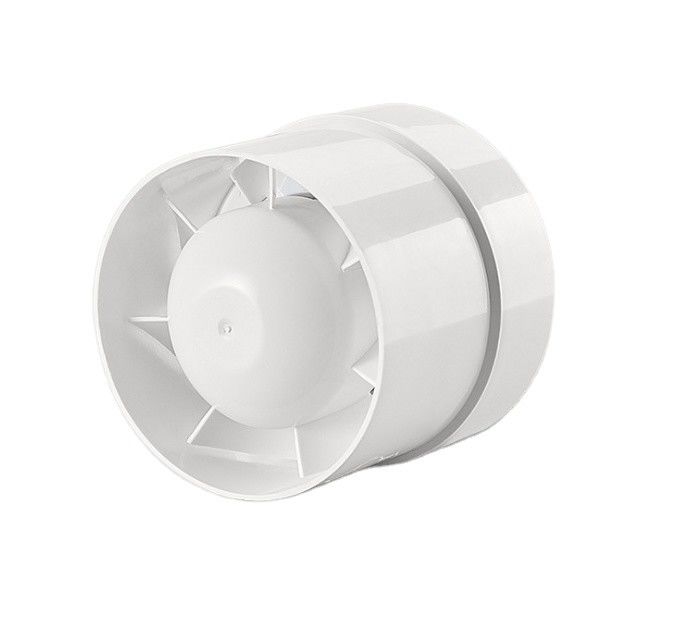 벽에 장착 된 화장실 공기 추출기 플래스틱 블레이드 6 인치 100MM 125MM 150MM
