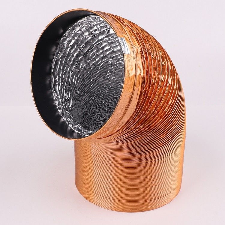 전통적인 100MM 125MM 공기 반 딱딱 8 인치 반 딱딱 알루미늄 유연 튜브
