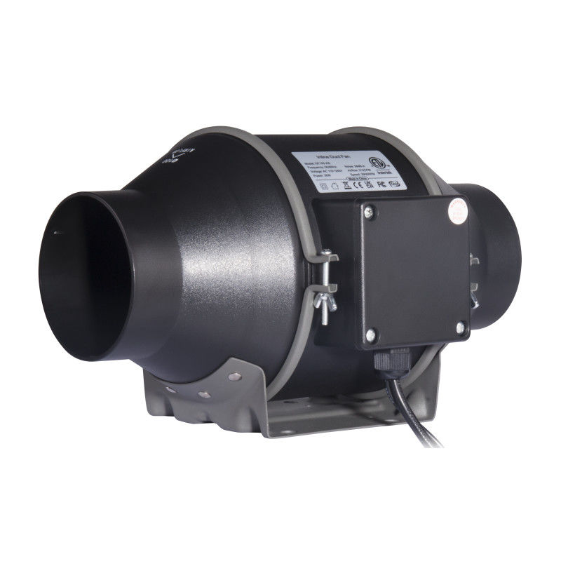 100~240V 낮은 소음 4인치 100mm 인라인 튜트 팬