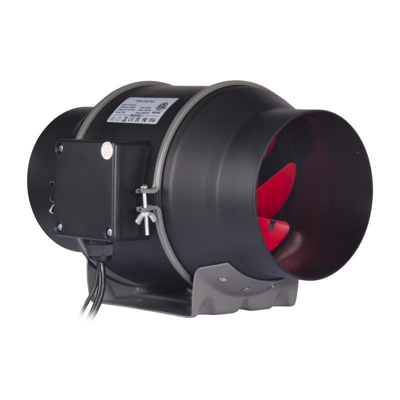 6인치 EC 100~240V 인라인 튜트 팬 WiFi 앱과 온도 습도 컨트롤러와 함께 인라인 튜트 팬 하위